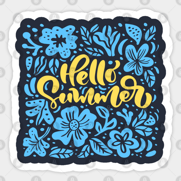 Hello summer Sticker by Evgeny